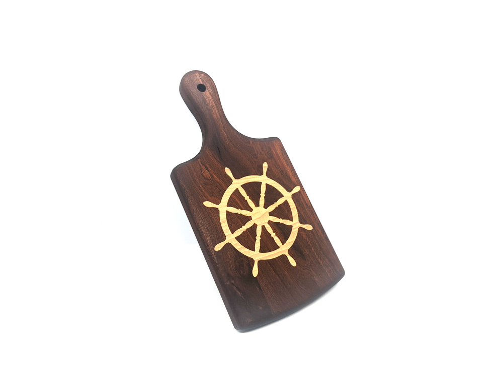 
                  
                    Load image into Gallery viewer, Ship Wheel Cheese Board
                  
                